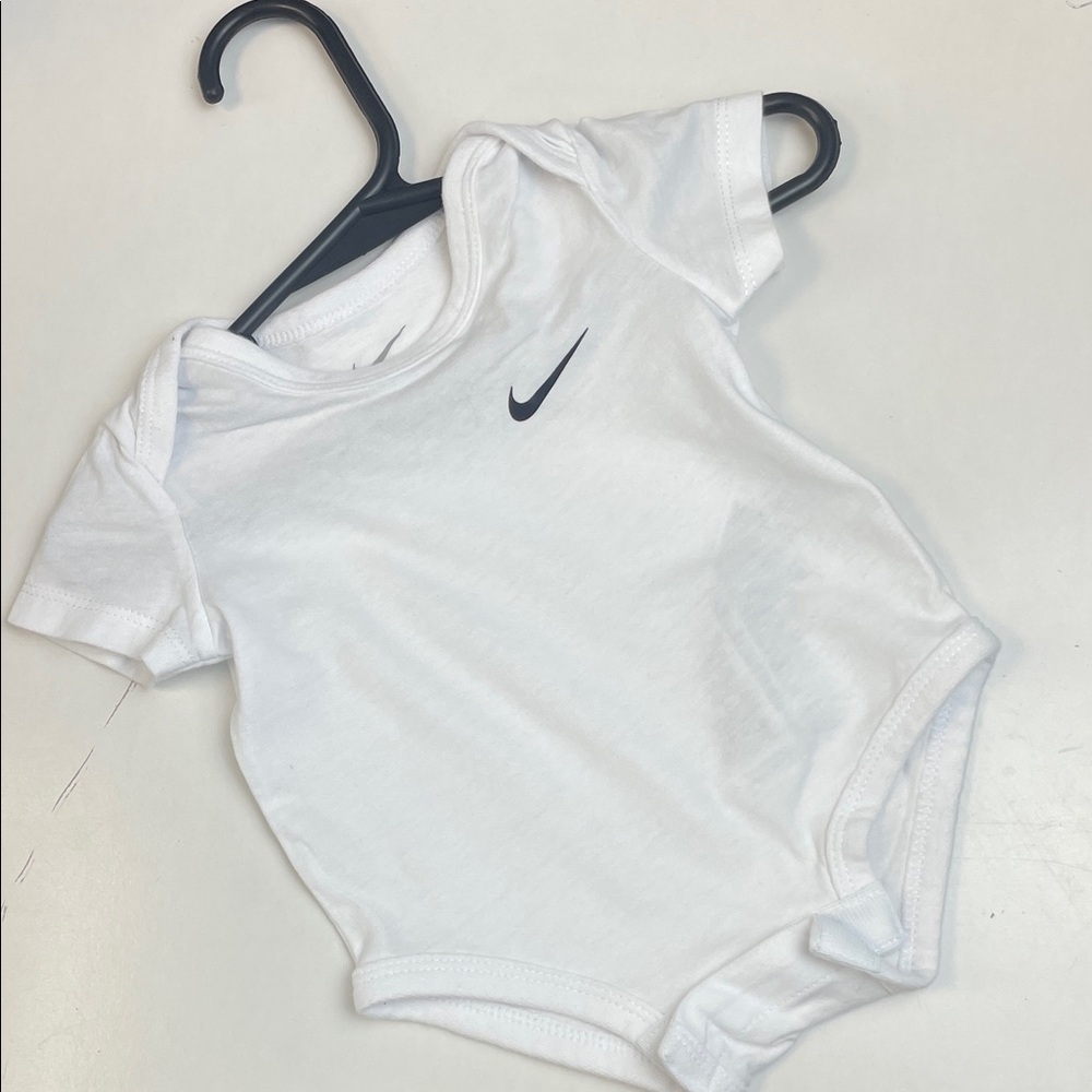 Nike White Infant onesie